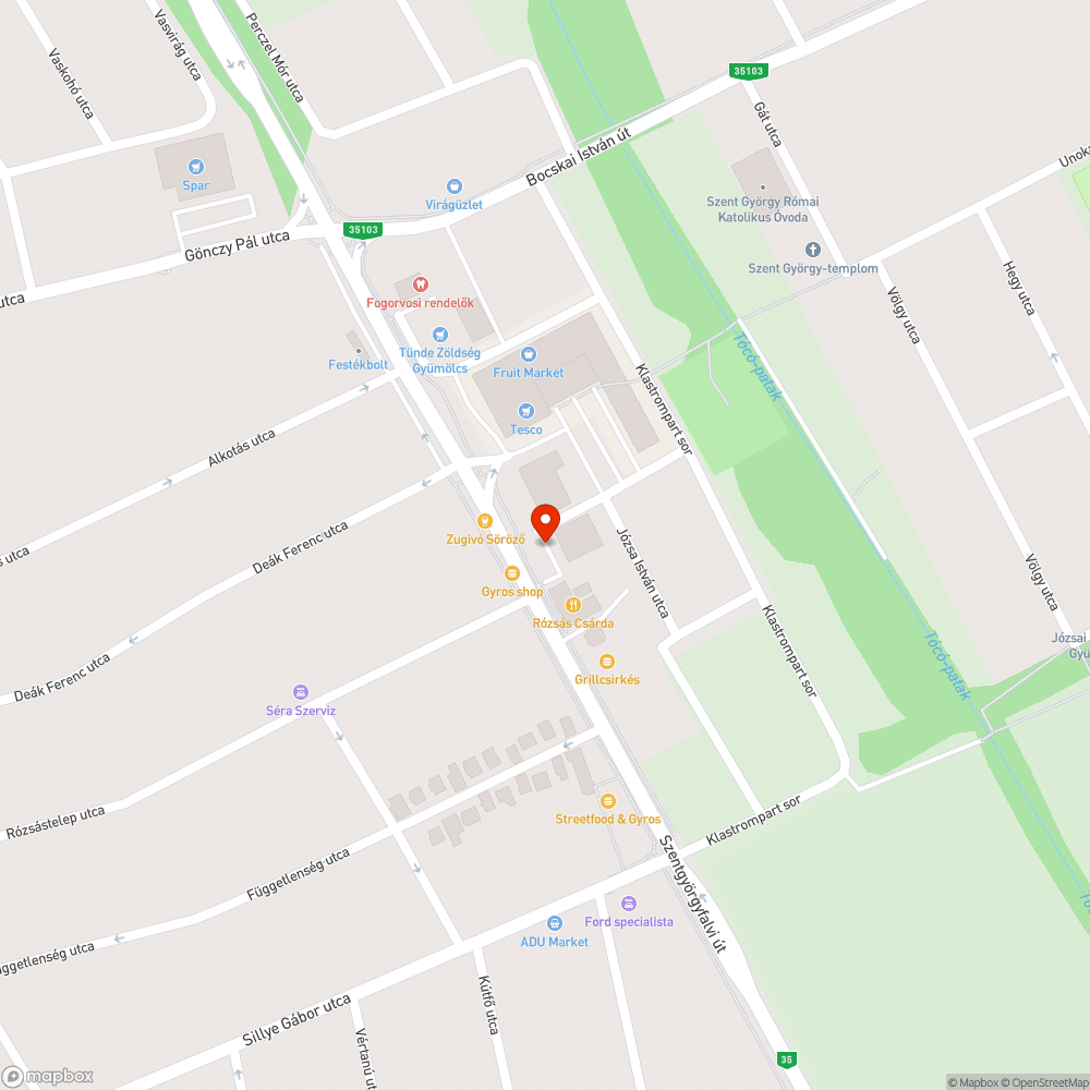 Elhajlott pollerek bejelentés helye