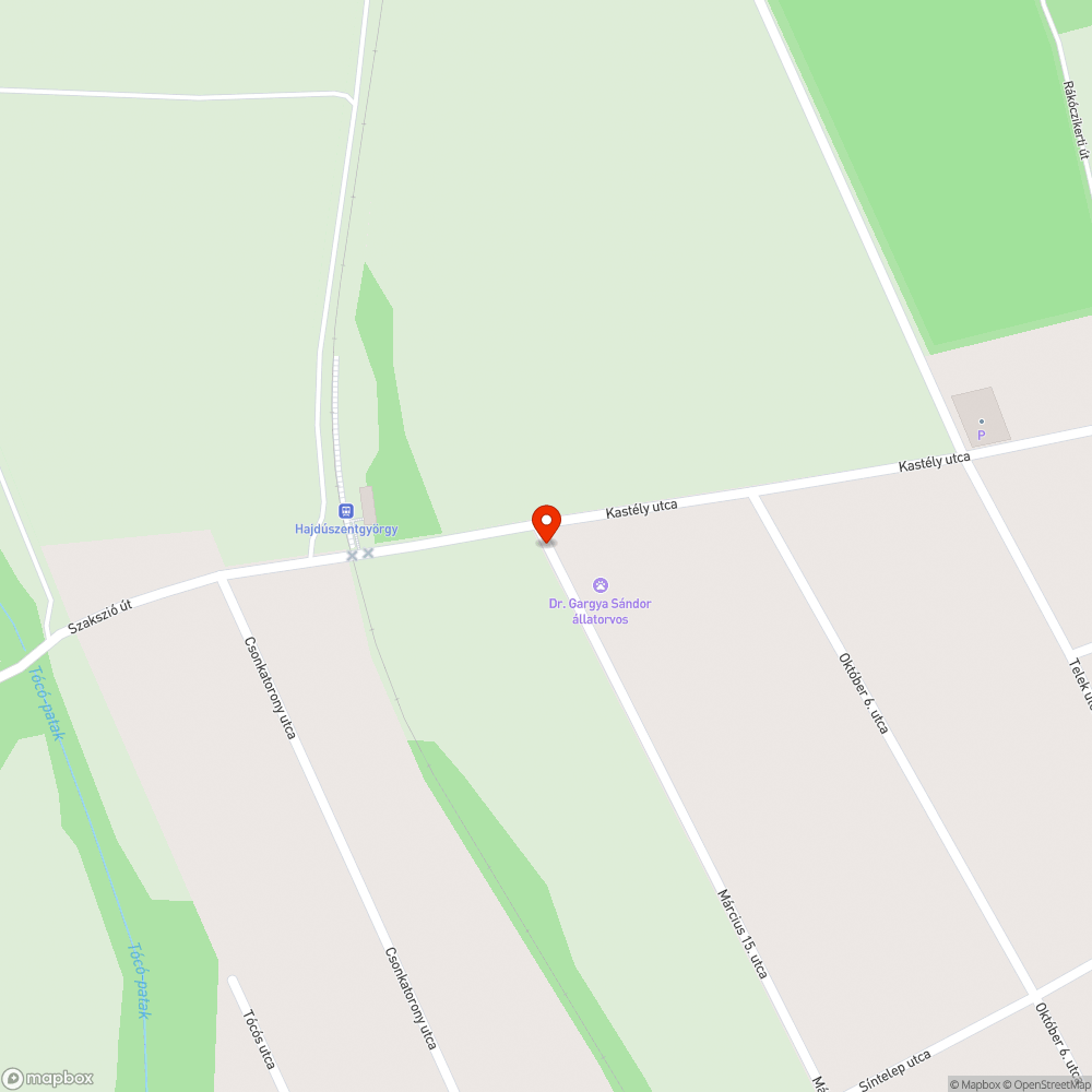 Otthagyott autó bejelentés helye