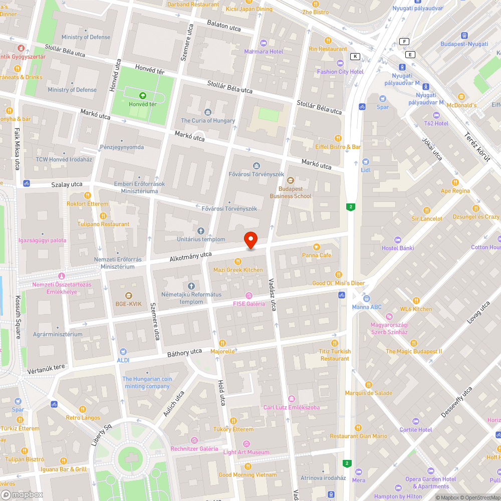 Kerékpártámaszok hiánya bejelentés helye