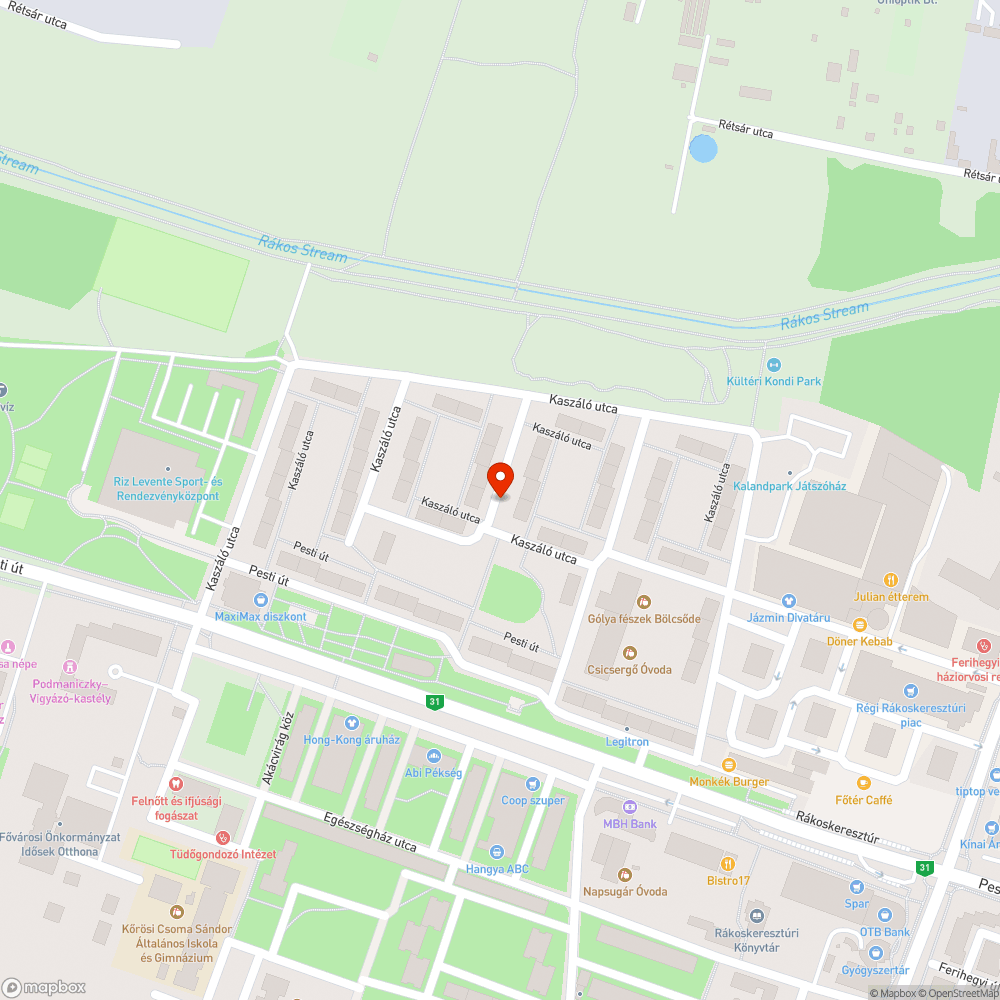 Túlcsordult kuka bejelentés helye