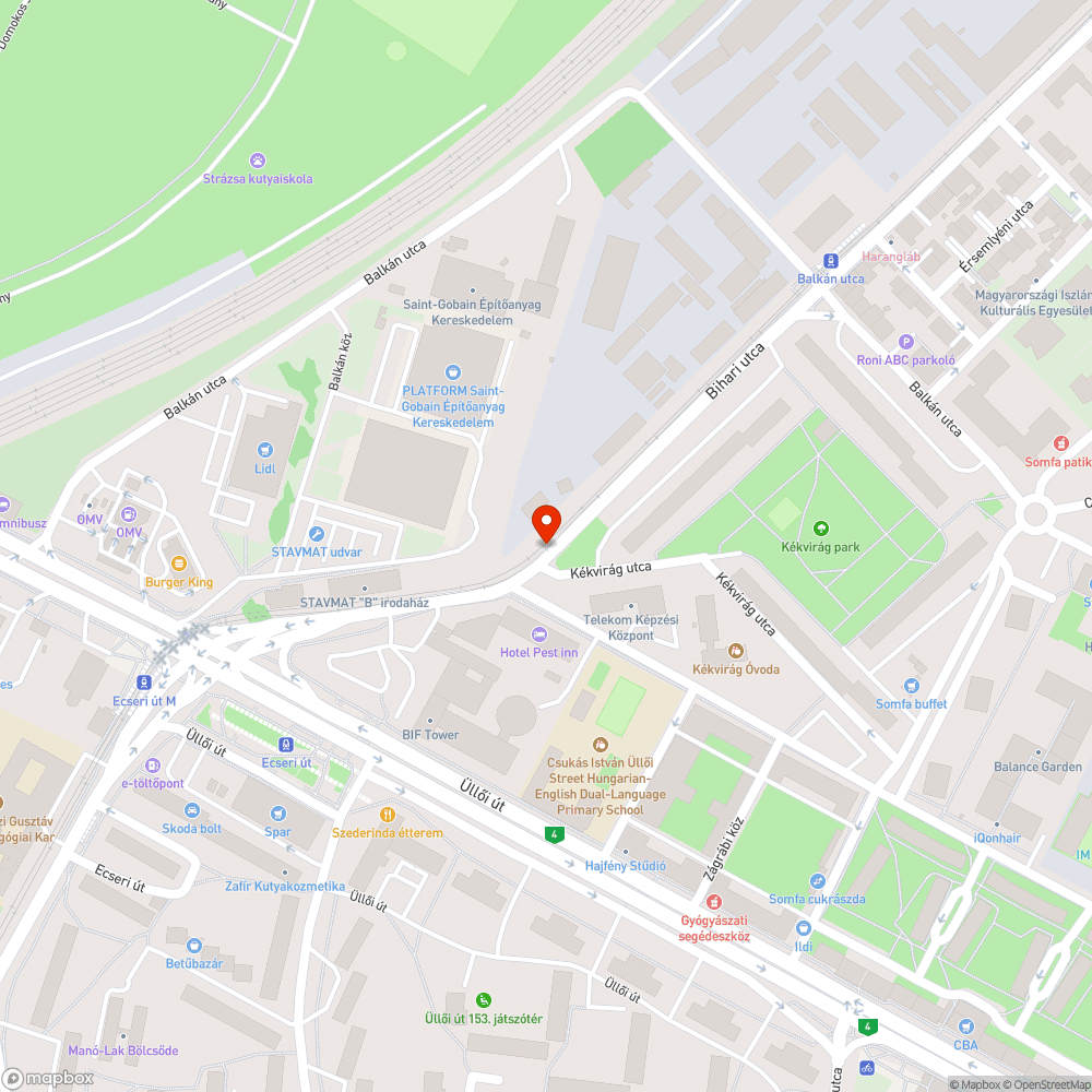 Szemetes járdaszakasz bejelentés helye