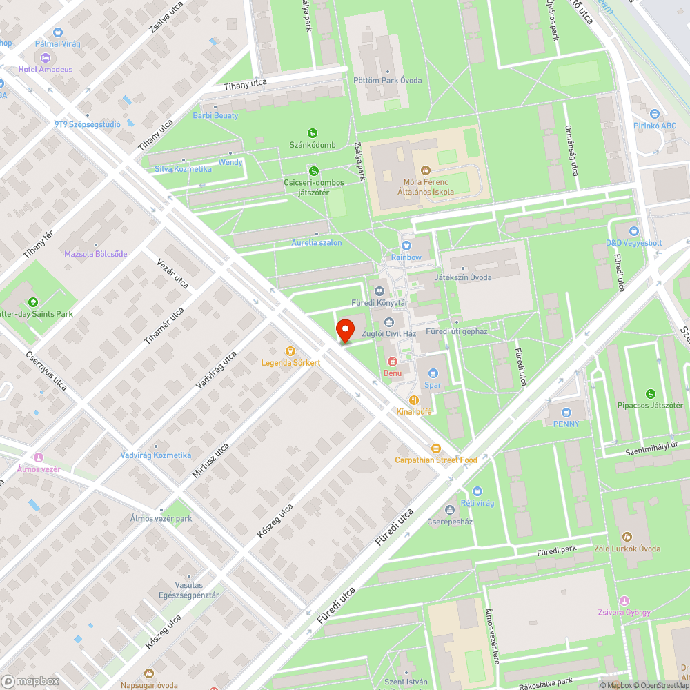 Járdánál hiányzó behajtást gátló oszlop bejelentés helye