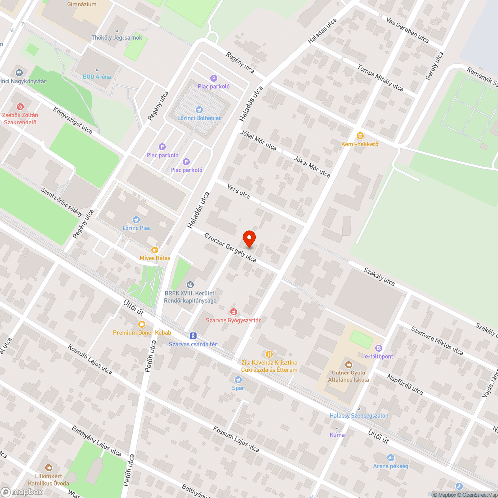 15 éve hiányzó fa bejelentés helye