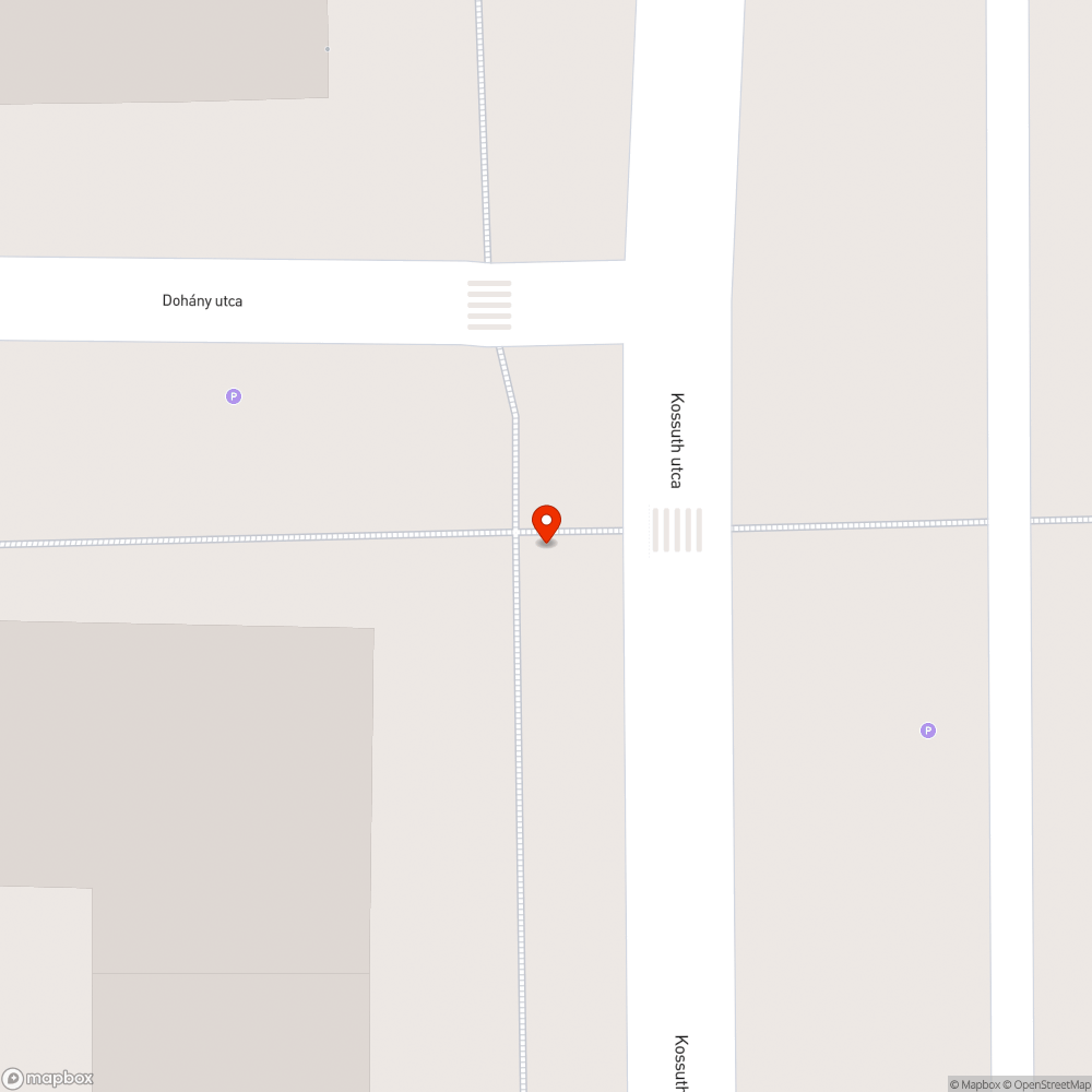 Beszakadt rész bejelentés helye