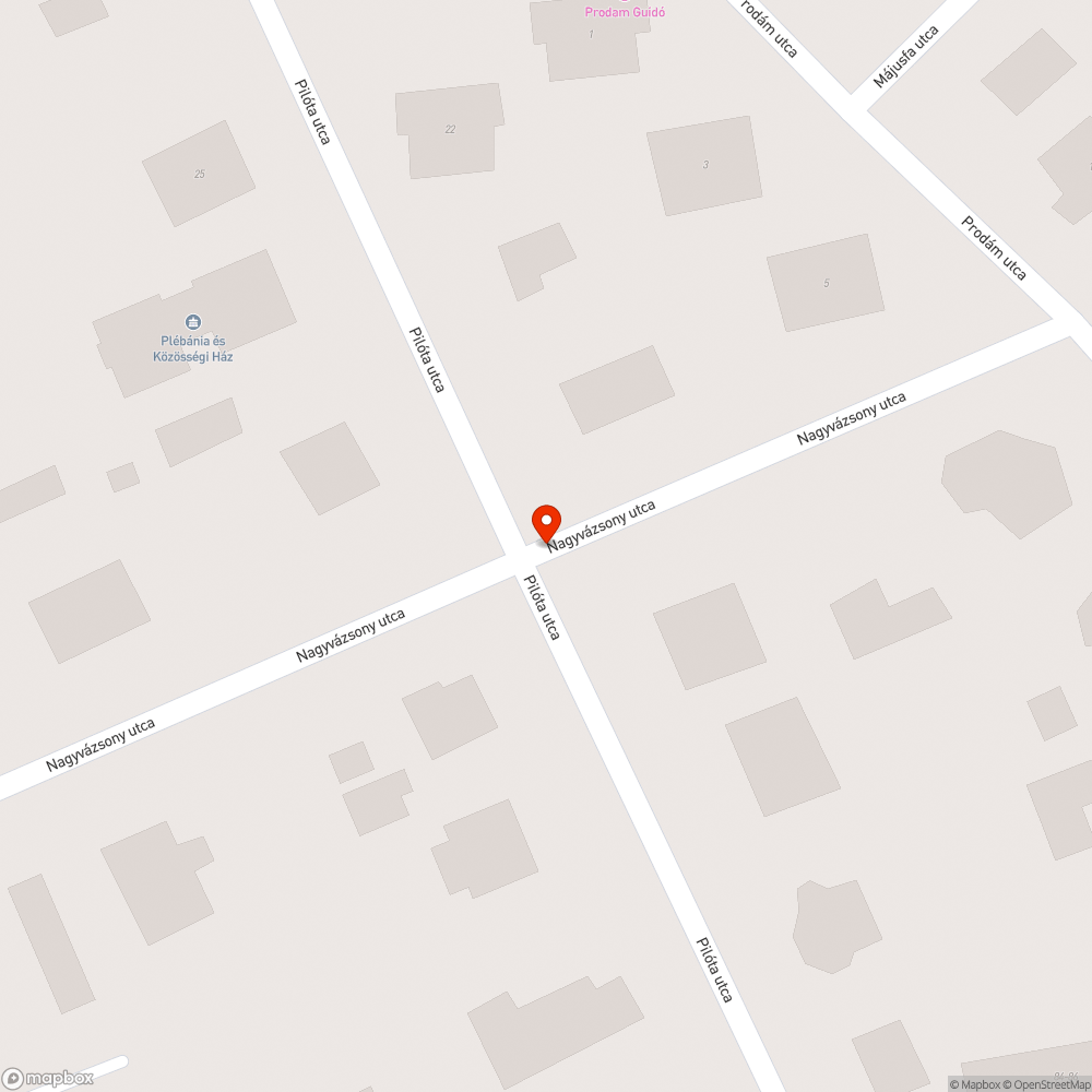 Összefirkált utcanévtábla bejelentés helye