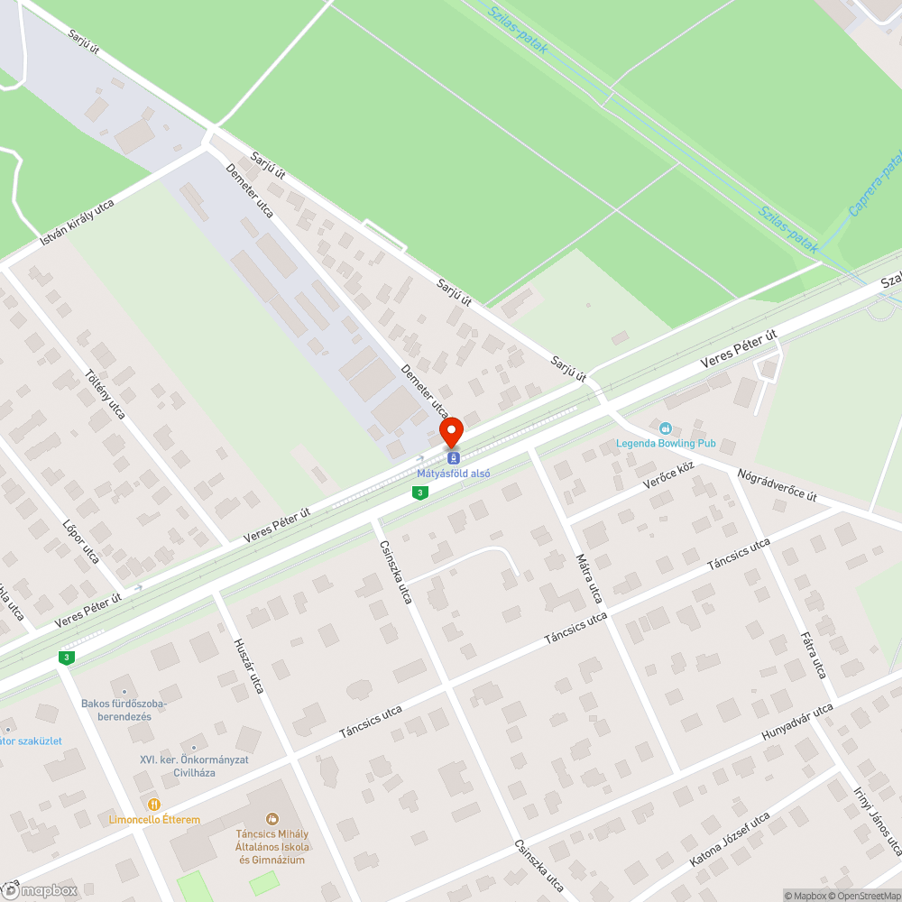 Megrongált táblák bejelentés helye