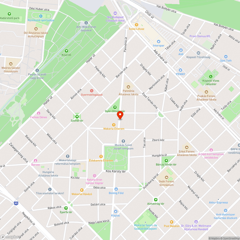 Járda hiba bejelentés helye