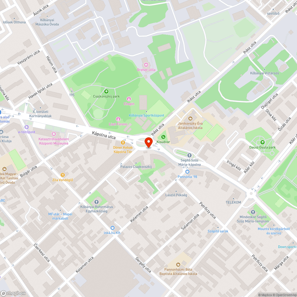 Parkolásgátló oszlopok állapota bejelentés helye