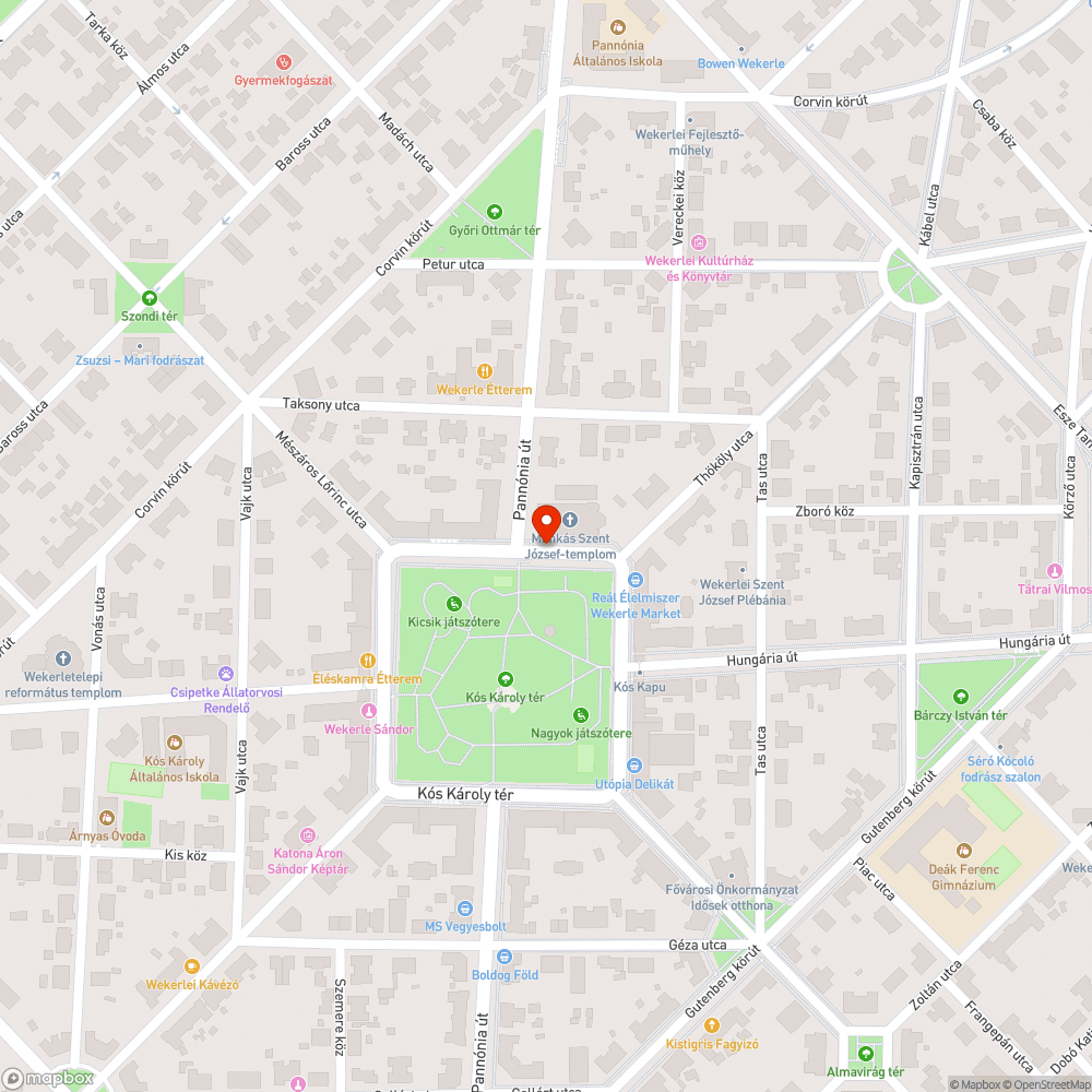 Szétfagyott járda bejelentés helye