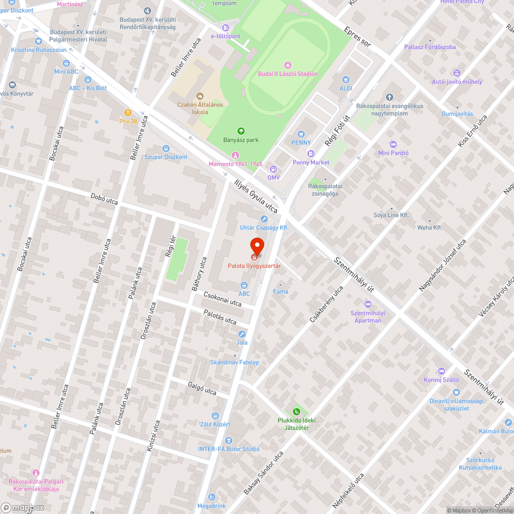 Beszakadt pad bejelentés helye