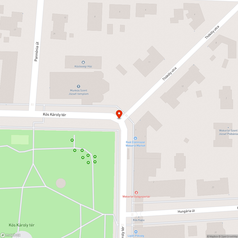 Besüllyedt vízelvezető bejelentés helye