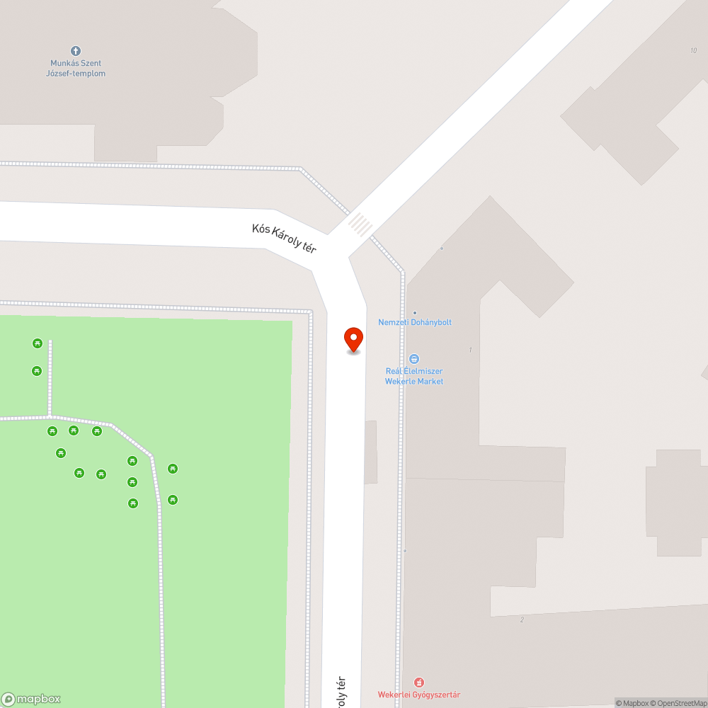 Kátyú bejelentés helye