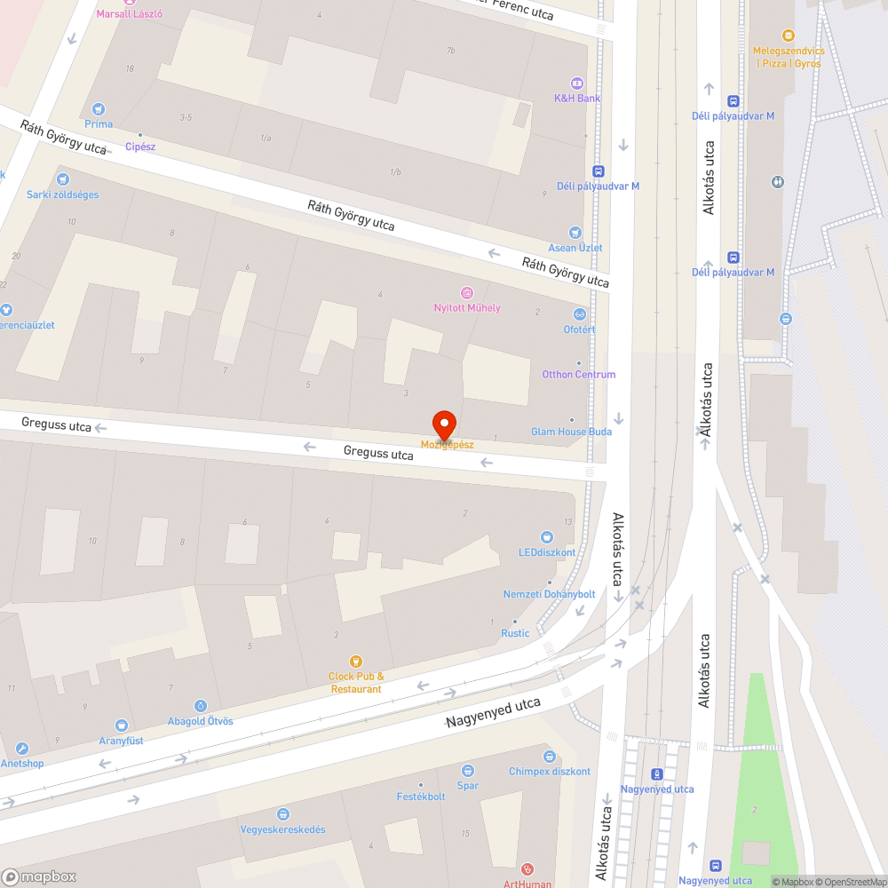 Nem működő közvilágítás bejelentés helye