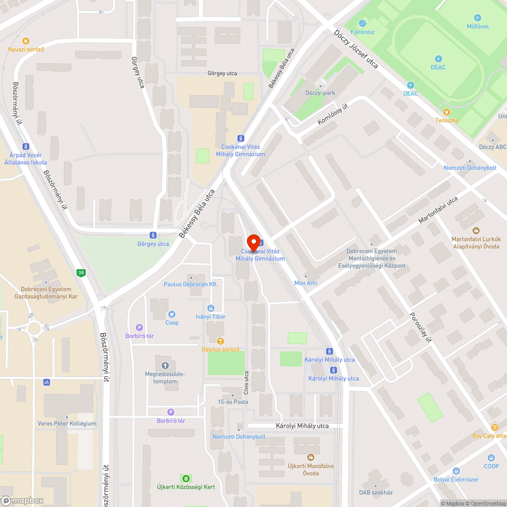 Parkoló takarítást és fa metszést kérek bejelentés helye