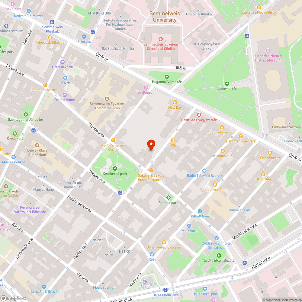 Szemetes utcaszakasz bejelentés helye