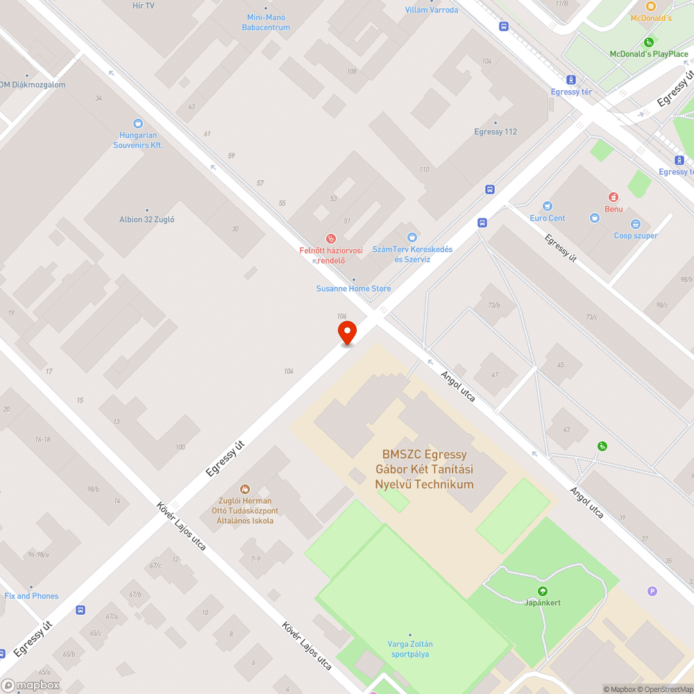 Megáll a víz az iskolához vezető forgalmas járdán bejelentés helye