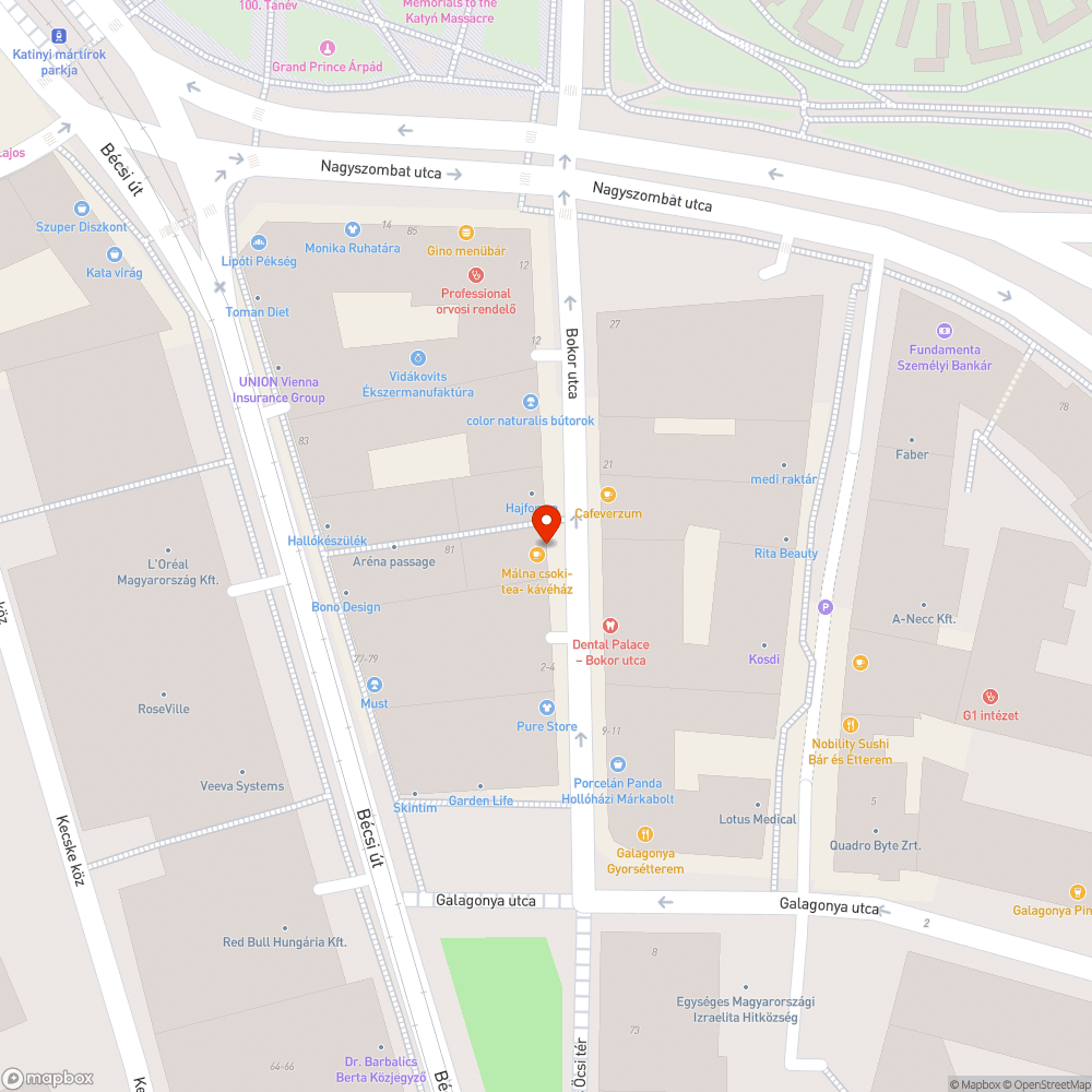 Bokor utca, 30-as tábla eltávolítása bejelentés helye