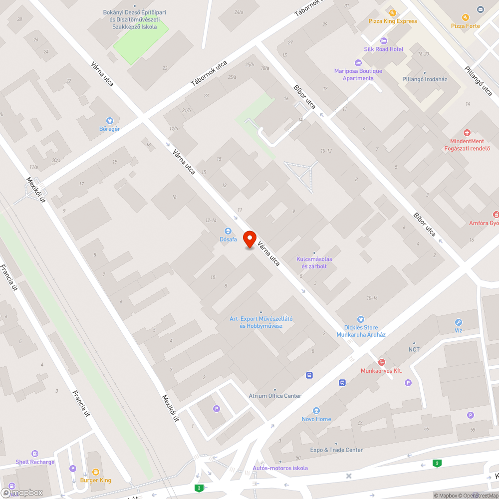 Másfél tucat elhagyott tescós bevásárlókocsi bejelentés helye