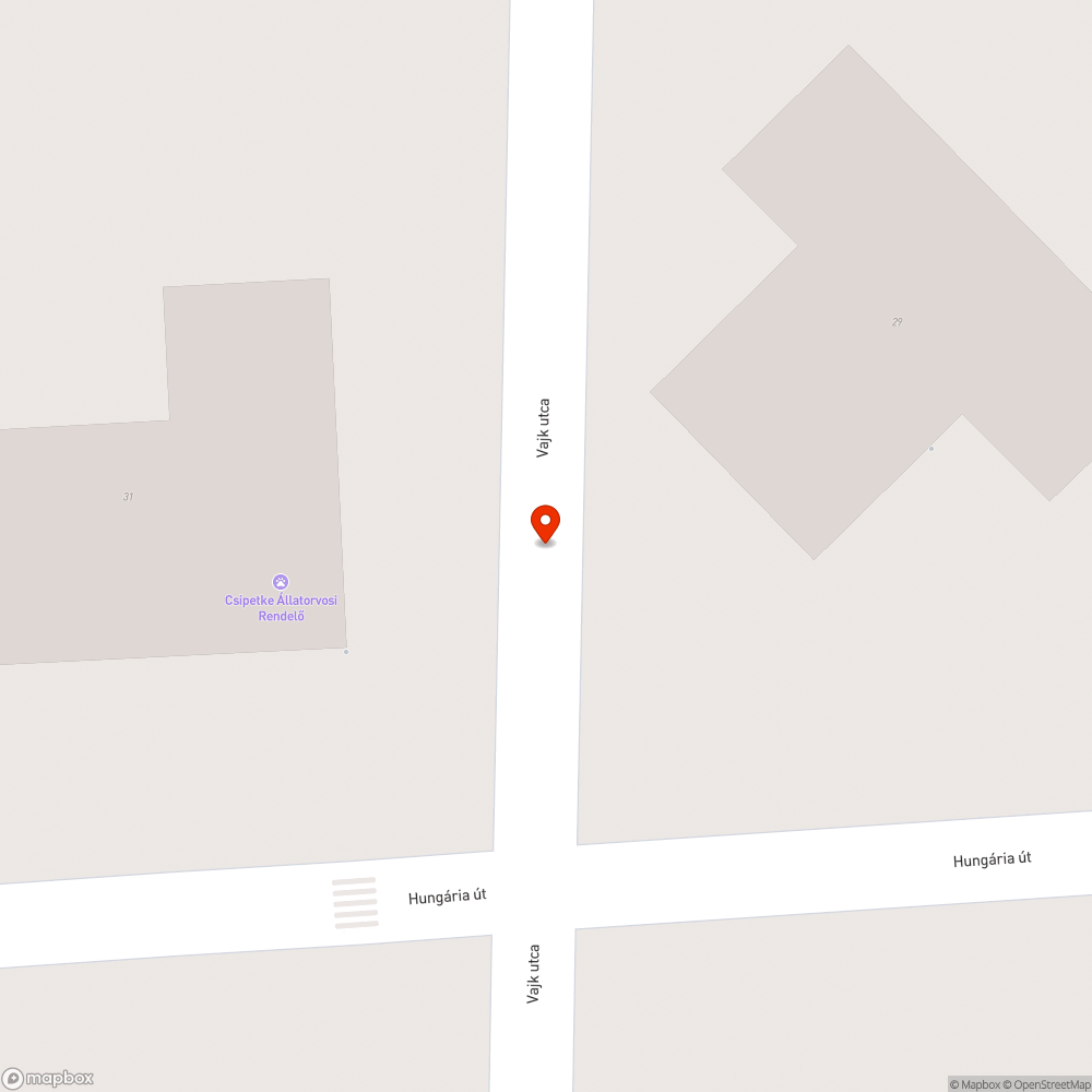 Kátyúk az úton bejelentés helye