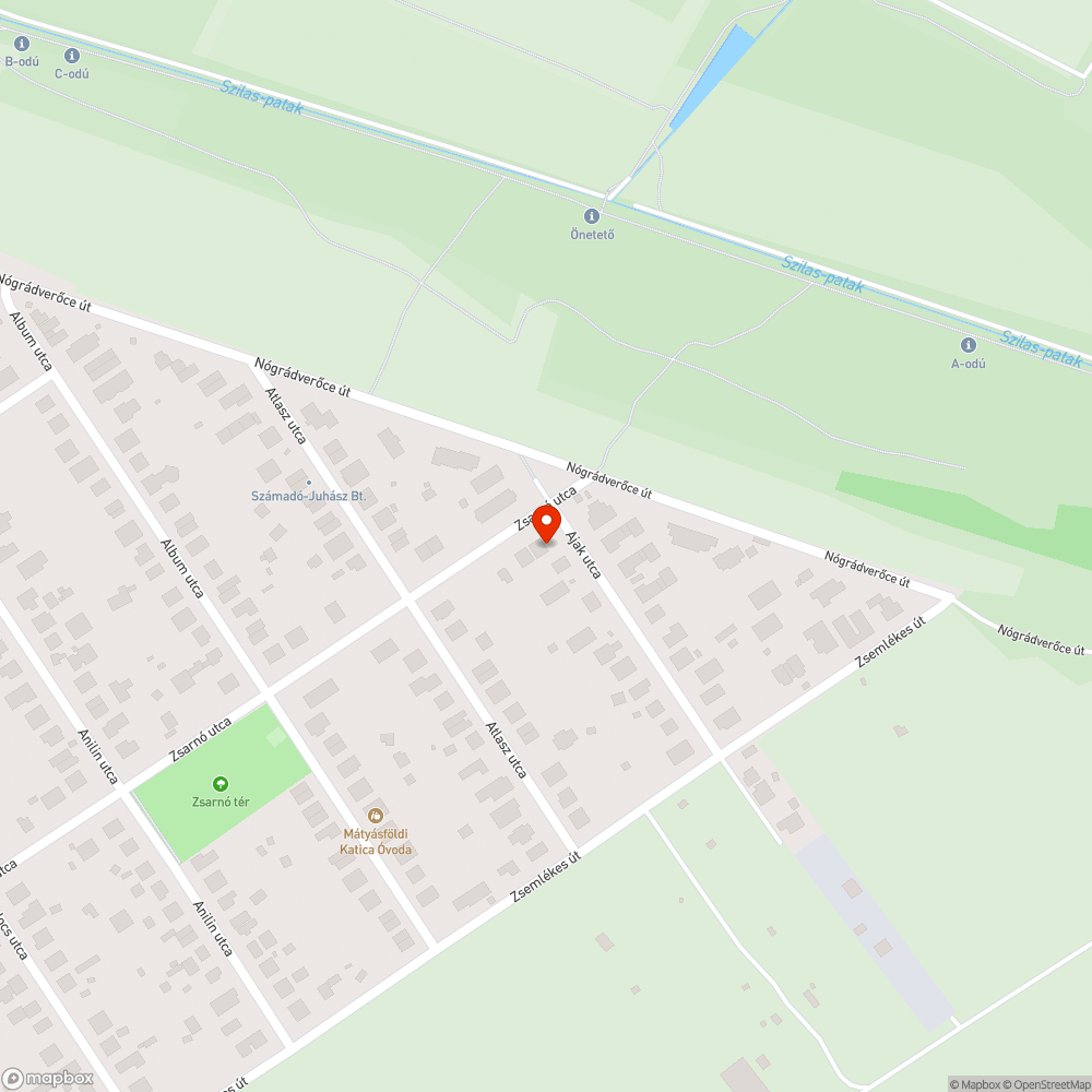 Utca tábla hiánya mindkèt oldalon bejelentés helye