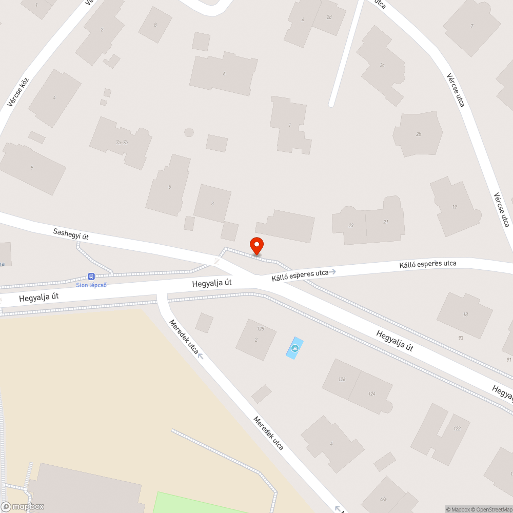 Szivárgó tűzcsap bejelentés helye