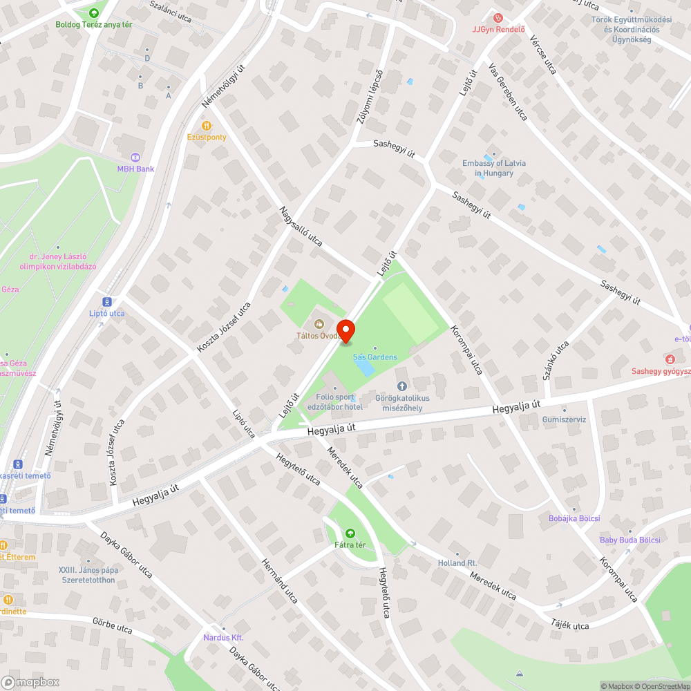 Illegálisan kihelyezett Zöld hulladék bejelentés helye