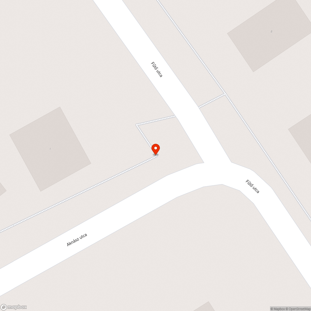 Beszakadt járda bejelentés helye