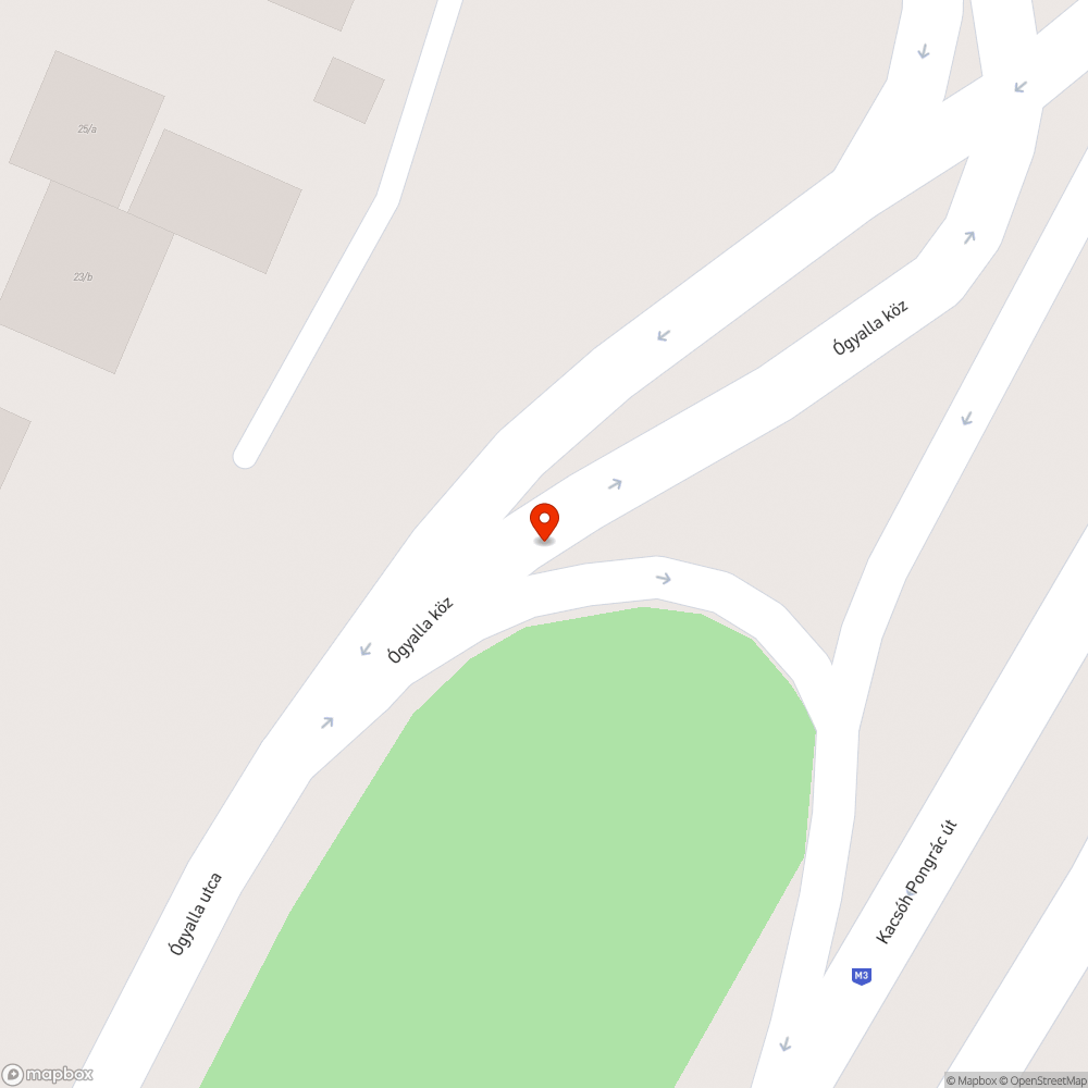 Lökhárító a füvön bejelentés helye