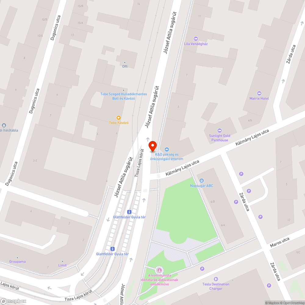 Eldugult víznyelő bejelentés helye