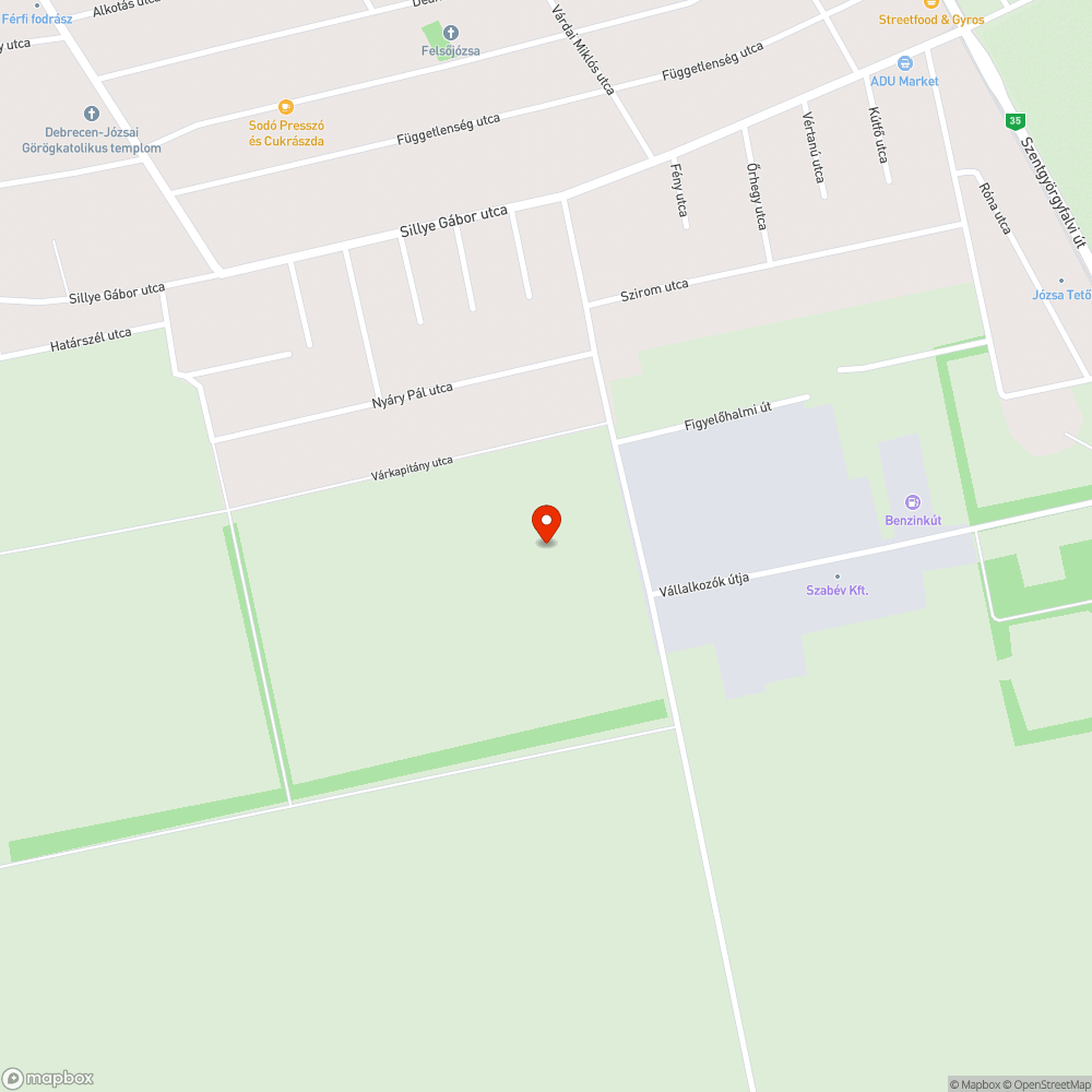 Közterületen lótrágya bejelentés helye