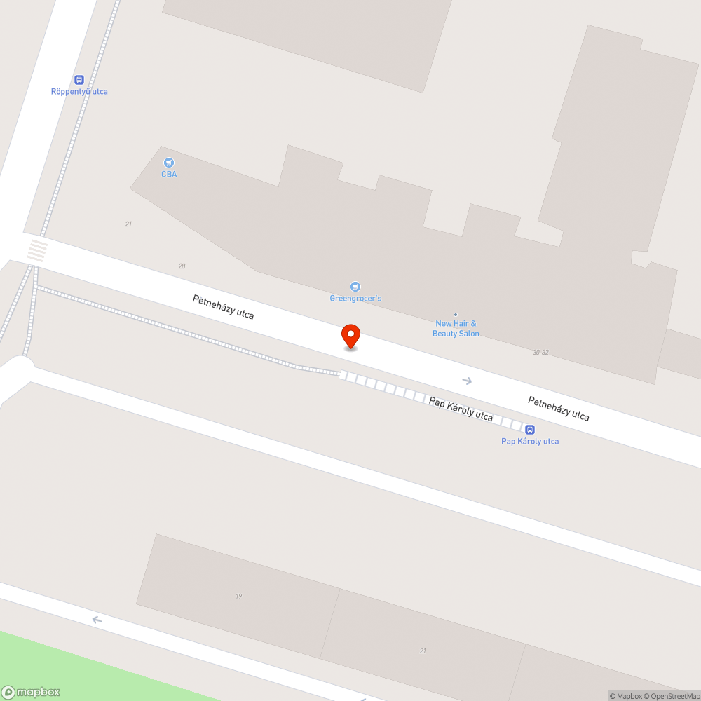 Lekopott forgalom előtt elzárt terület felfestés bejelentés helye