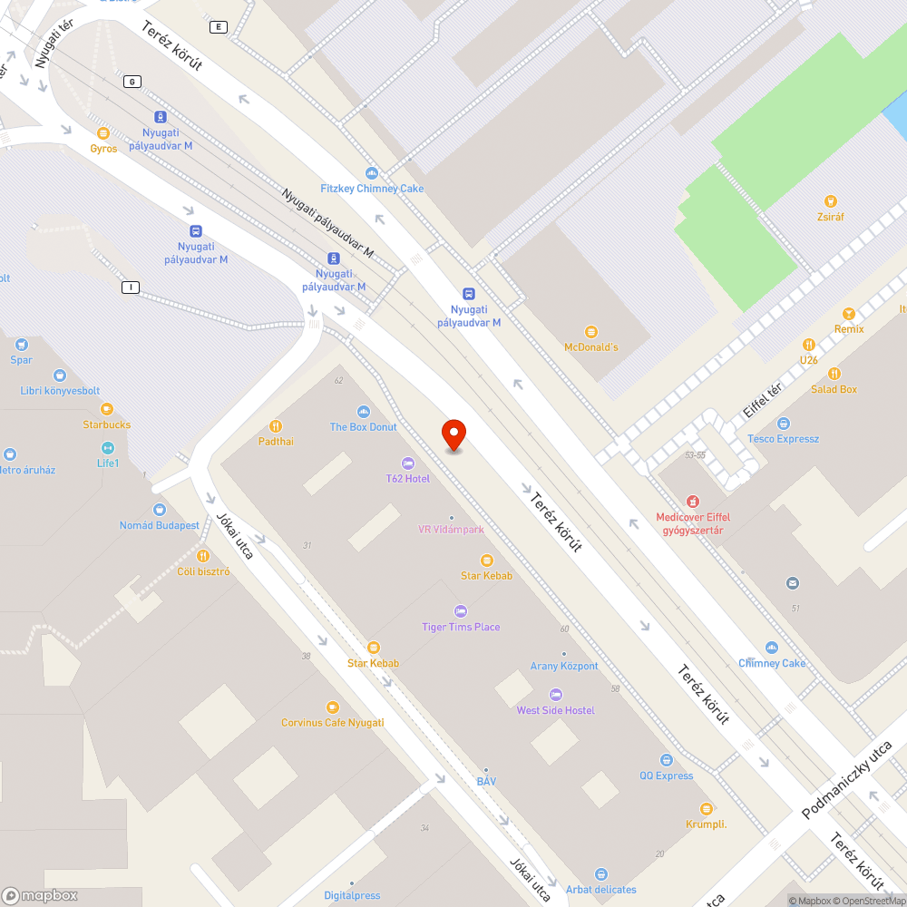 Kidöntött korlát bejelentés helye