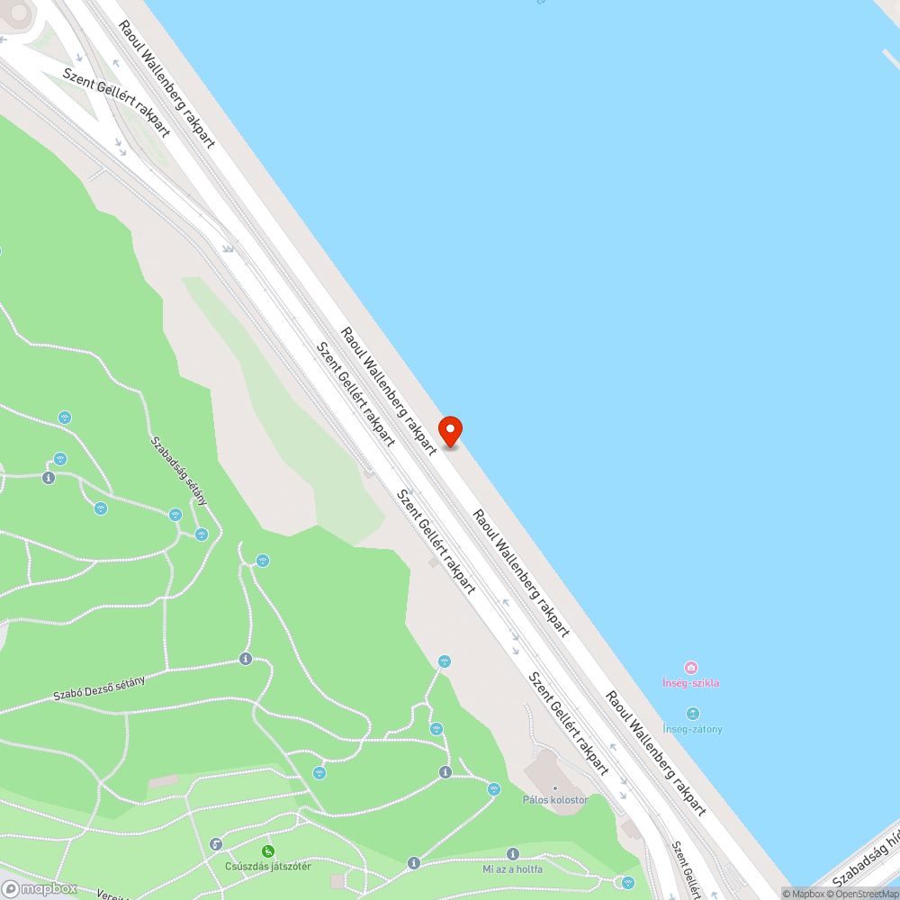 Rakpart lámpáiból csak minden második világít bejelentés helye