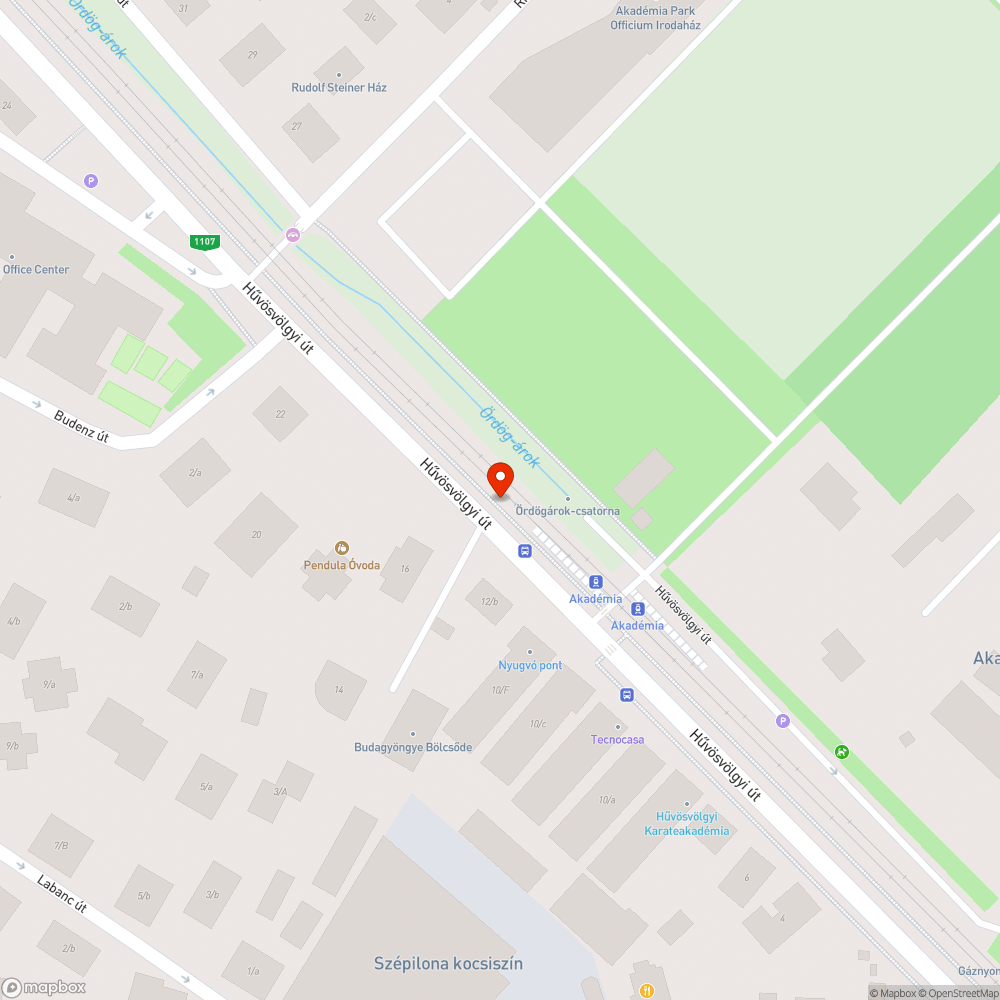 Vödör bejelentés helye