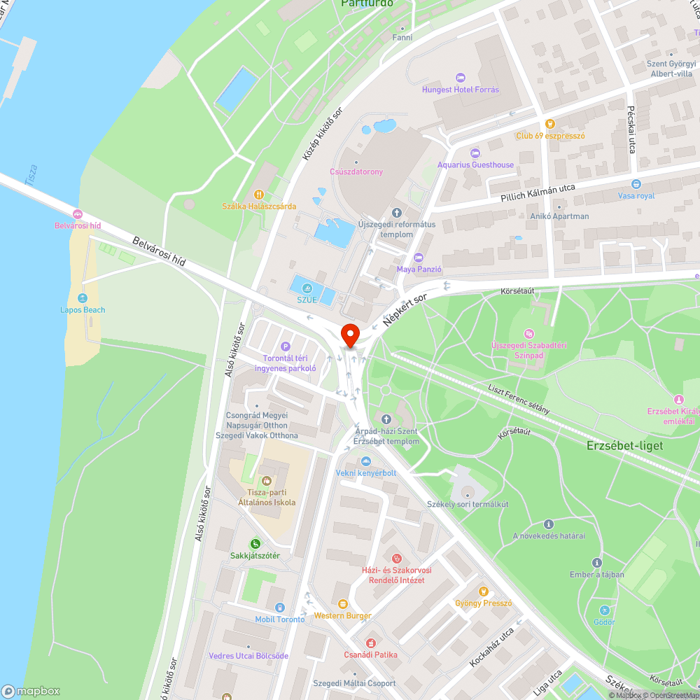 Leromlott állagú, elhanygolt megálló bejelentés helye