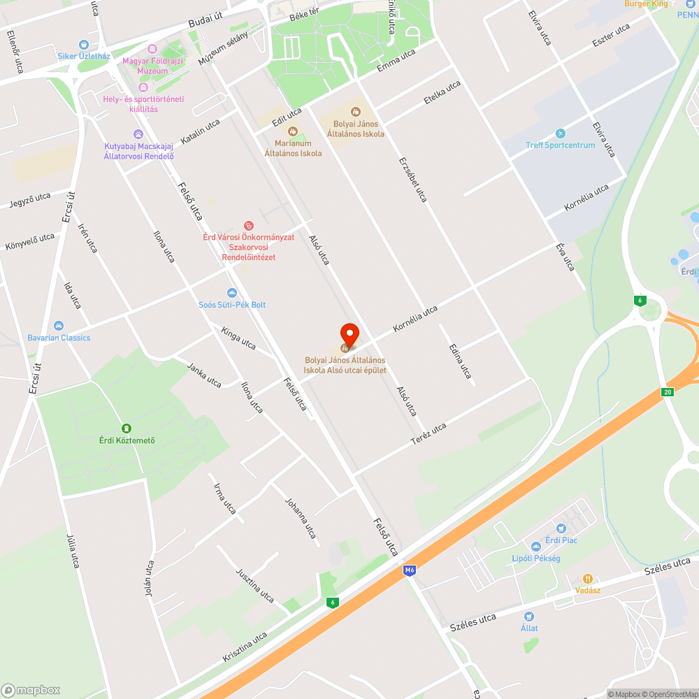 Nincs zebra az iskolák utcájában bejelentés helye