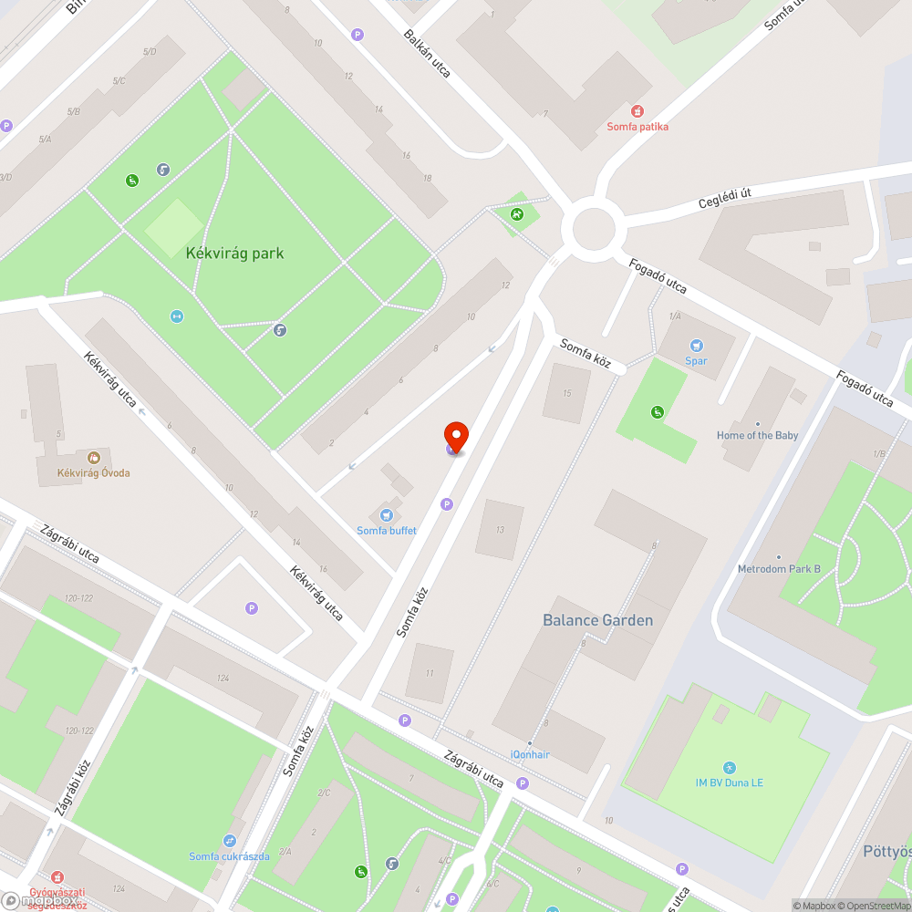 Elhanyagolt, szemetes terület bejelentés helye