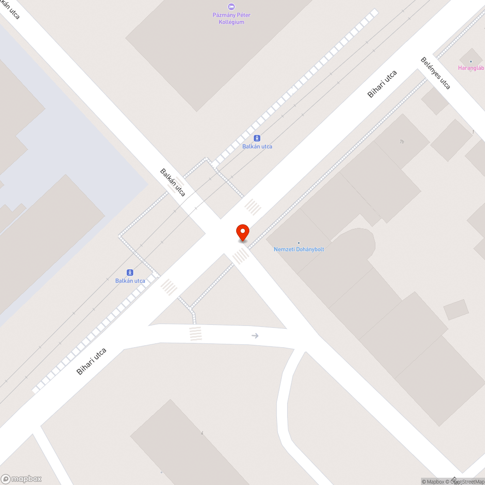 Balesetből ott hagyott törmelék bejelentés helye