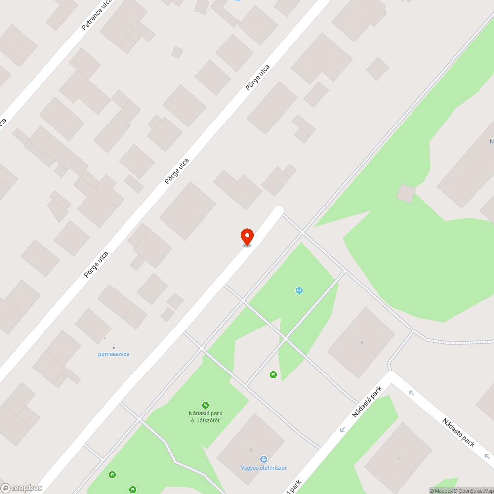 Sérült fa támasztó karók bejelentés helye