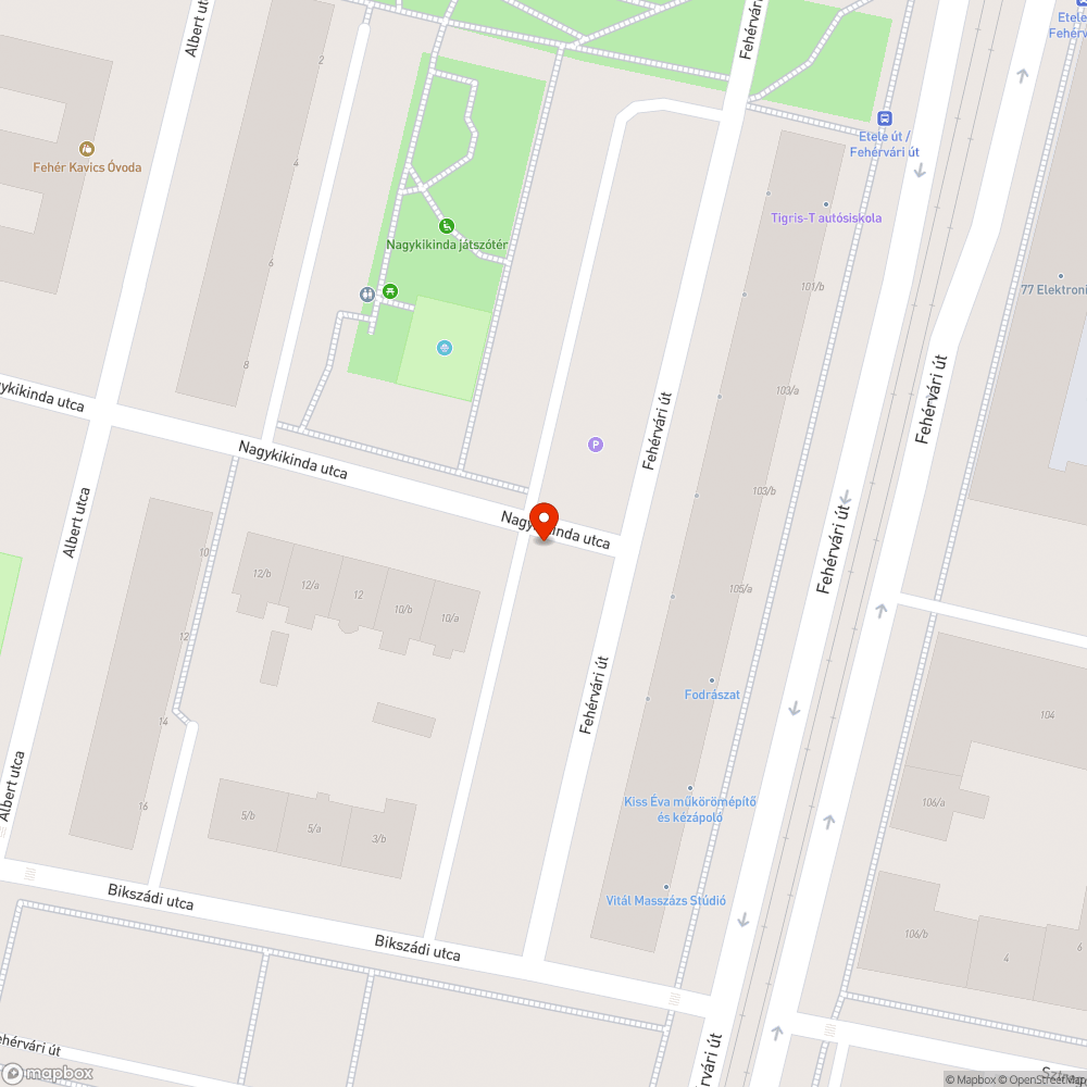 Közvilágítás bejelentés helye