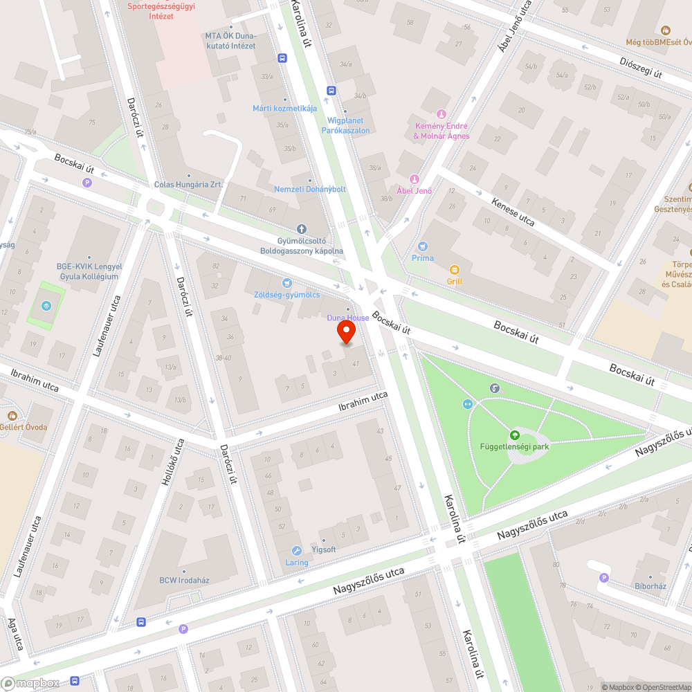 Útburkolat állapotából eredő rezgésterhelés és épületkárosodási kockázat bejelentés helye