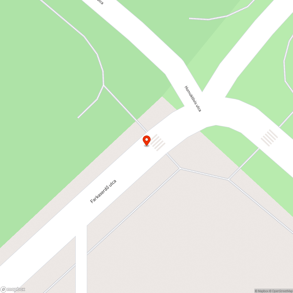 Kátyús útszakasz bejelentés helye