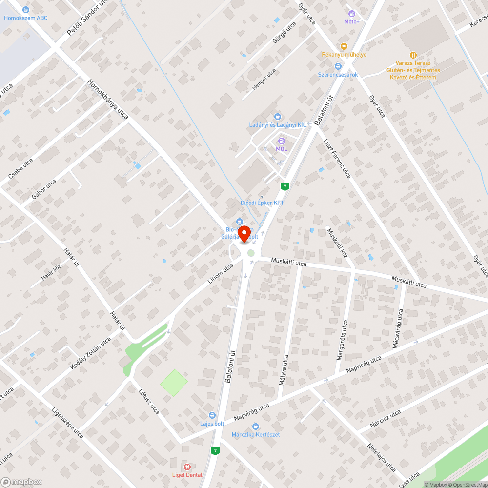 Kátyú, feltöredezett burkolat bejelentés helye