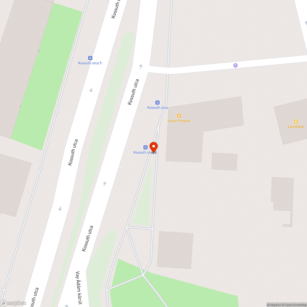 Fatörzset szorító aszfalt bejelentés helye