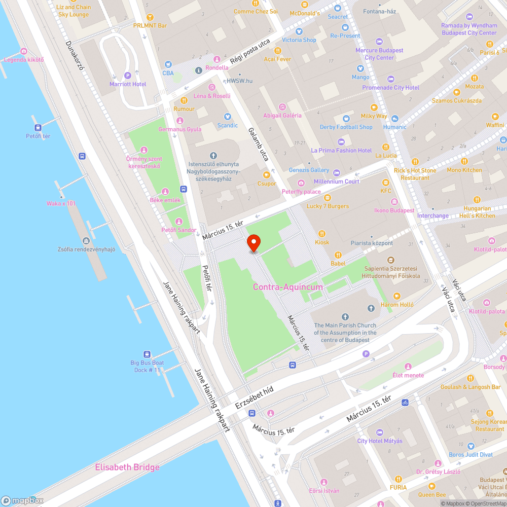 Szétfújt kordon bejelentés helye