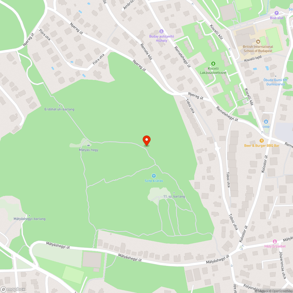 Hiányzó korlát bejelentés helye