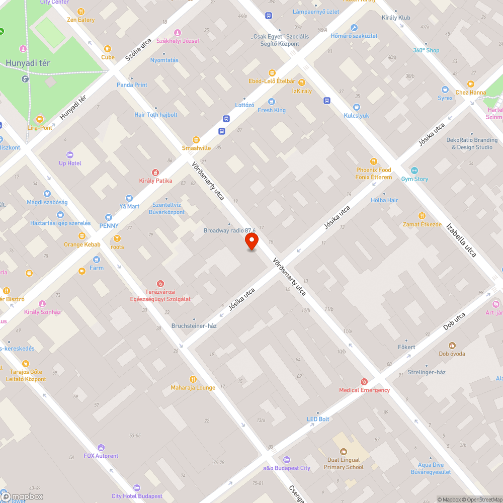 Járda és parkolás bejelentés helye