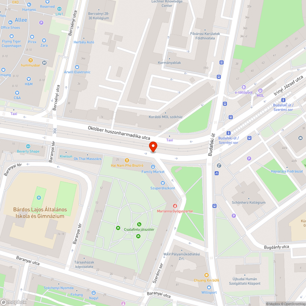 Kitört pollerek bejelentés helye