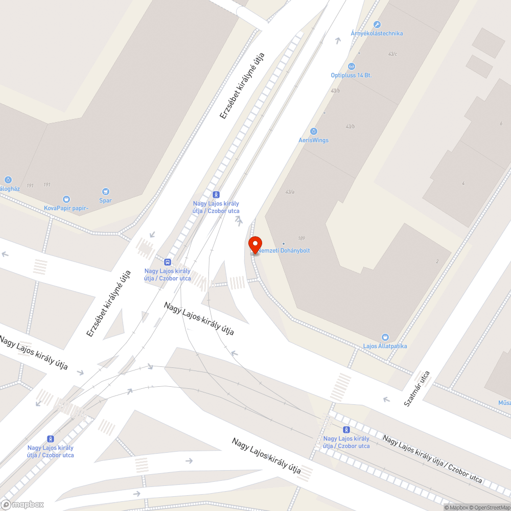 Graffitis közmű bejelentés helye