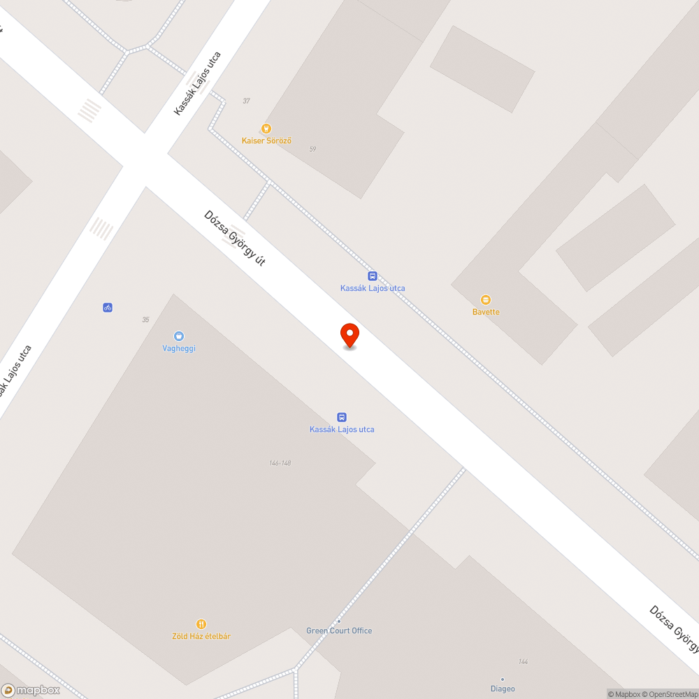 Kátyú bejelentés helye